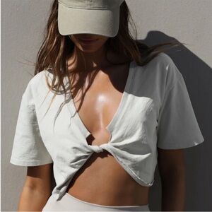 NWT Joah Brown Twist Tee - M/L